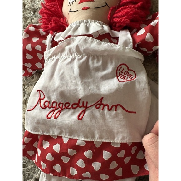 Vtg Raggedy Ann 20" Doll I Love You - Picture 3 of 7